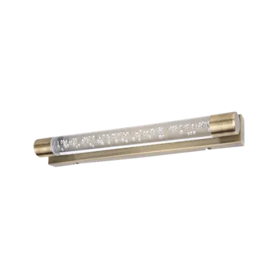 Alexa Bath Led Light 10w 4000k Ip44 Antique Brass