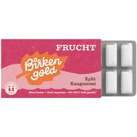 Guma de Mestecat, Vegana, cu Xylitol si Fructe, 12 Bucati, Birkengold