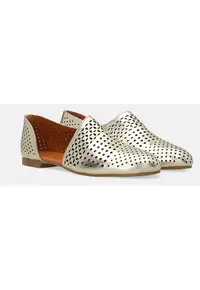Pantofi d'Orsay din piele