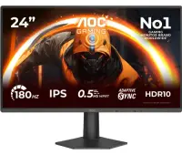 Monitor IPS LED AOC 23.8inch 24G50F, Full HD (1920 x 1080), HDMI, DisplayPort, 180 Hz, 4 ms (Negru)