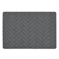 Suport din silicon pentru farfurie Södahl Tiles, 33 x 48 cm, gri