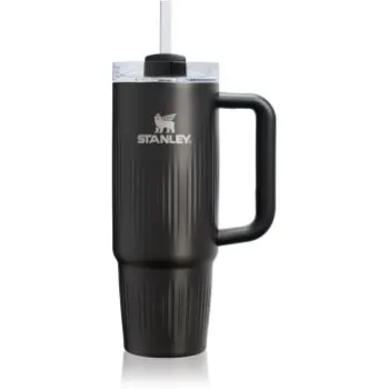 Stanley Quencher H2.O FlowState™ Fluted Tumbler pahar din oțel inoxidabil cu pai medium