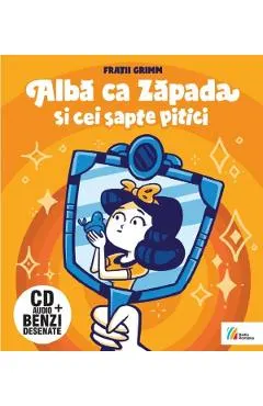 Alba ca zapada si cei sapte pitici + CD