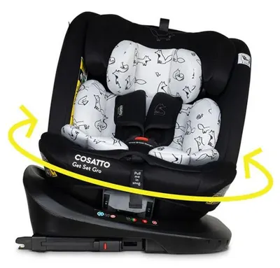 Scaun auto Cosatto - Get Set Gro, 360°, IsoFix, i-Size, 40-150 cm, Foxed