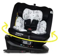 Scaun auto Cosatto - Get Set Gro, 360°, IsoFix, i-Size, 40-150 cm, Foxed