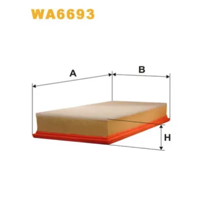 Filtru aer WIX FILTERS WA6693