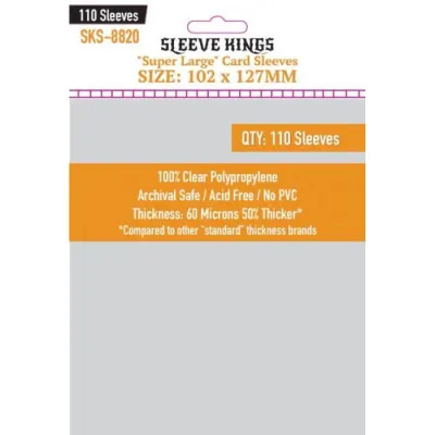 Sleeve Kings Super Large Sleeves - 102x127mm