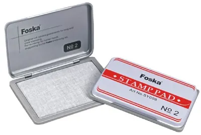 Tampon pantru stampila №2 Foska - 84x122 mm, uscat