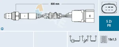 Sonda Lambda Lamborghini Gallardo; Seat Leon, Toledo Ii; Vw Bora, Golf Iv 1.6 5.0 Dupa 2000
