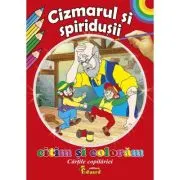 Citim si coloram Cizmarul si spiridusii