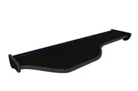 Masa lunga bord camion compatibila cu DAF XF 106 01.2014+, Negru cu cusatura albastra