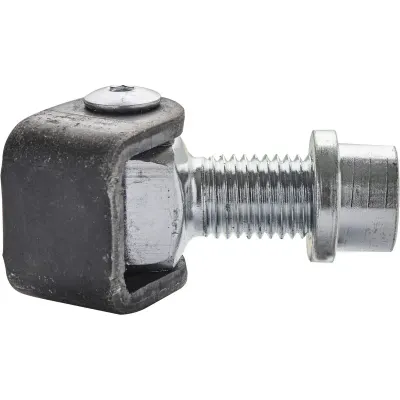 Balama M16 cu stift reglabil pentru porti batante, lungime 40–60 mm, corp galvanizat