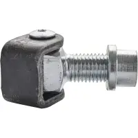 Balama M16 cu stift reglabil pentru porti batante, lungime 40–60 mm, corp galvanizat
