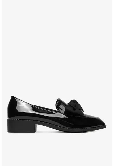 Mocasini Negru - Negru