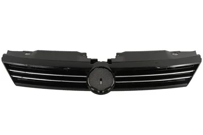 Grila radiator potrivit VW JETTA IV 1.2-2.5 2010-2018 pana in 2014 - (crom/negru)