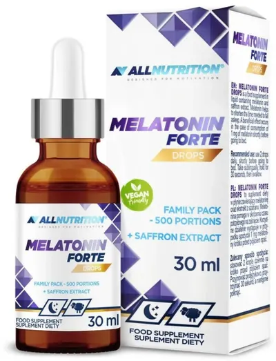 Melatonin Forte, 30 ml, AllNutrition