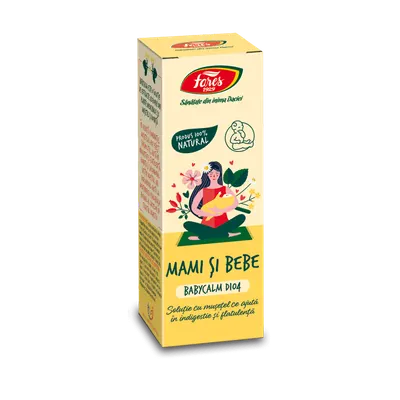 Solutie Babycalm Mami si Bebe D104, 30ml, Fares