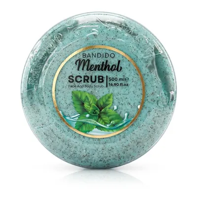 Scrub facial si corporal - BANDIDO - 500 ml - Menthol
