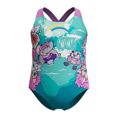 Costum De Baie One-Piece Drumeții În Natură Speedo Learn To Swim Cross Back