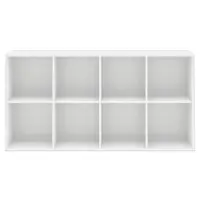 Sistem de rafturi modulare alb 136x69 cm Mistral Kubus - Hammel Furniture