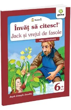 Invat sa citesc! Nivelul 1 Jack si vrejul de fasole