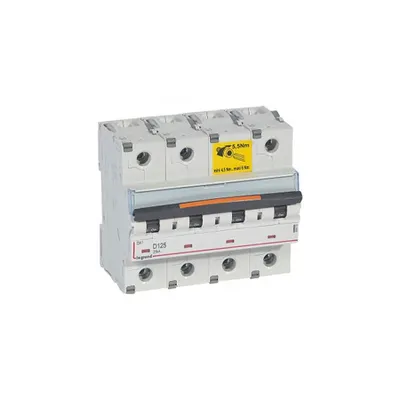 Siguranta automata MCB - DX³ - 25 kA - 4P 400 V~ - 125 A - D curba