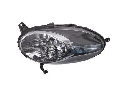 Far stanga potrivit NISSAN MICRA 2003-2010 - (H4, electric, fundal argintiu)