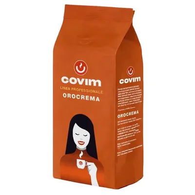 Cafea boabe Covim Orocrema, 1kg – Aromă intensă, echilibru perfect Engros
