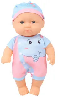 Păpuşă Moni Toys - În haine de elefant, 20 cm
