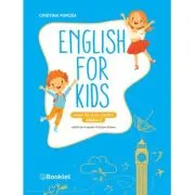 English for kids Caiet de lucru pentru clasa 1, editie alb-negru 2026