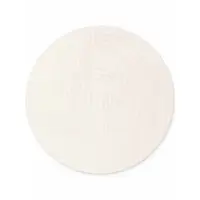 Covor crem țesut manual rotund din lână ø 120 cm Arcura – Vikosa
