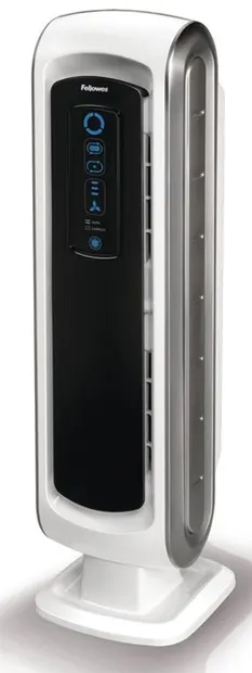 Purificator de aer Fellowes - DX5 Aeramax, Carbon, True HEPA, alb