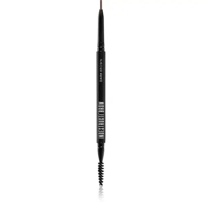 BPerfect Indestructi'Brow creion de sprancene de lunga durata cu pensula culoare Dark Brown 10 g