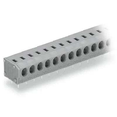 PCB terminal block; 2.5 mm²; Pin spacing 5/5.08 mm; 4-pole; PUSH WIRE®; 2,50 mm²; blue