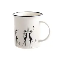 Cană din porțelan Dakls Cats Kristy, 310 ml