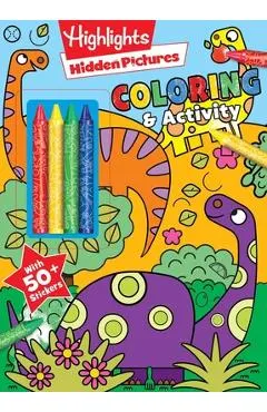 Highlights Hidden Pictures Coloring with Crayons