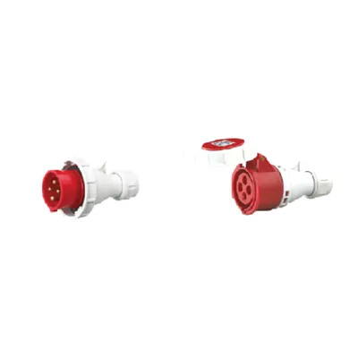 Pachet Fisa si Priza Mobila Industriala HTN 63A IP67 400V - Conexiuni Trifazate de Putere