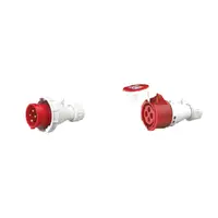 Pachet Fisa si Priza Mobila Industriala HTN 63A IP67 400V - Conexiuni Trifazate de Putere,