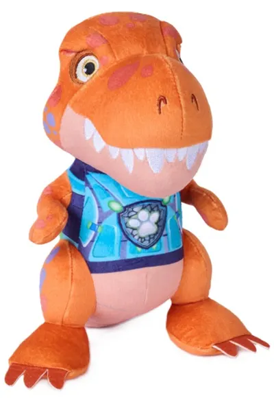 Jucărie de pluș Spin Master Paw Patrol - The Dino Movie, Dino Timi, 20 cm