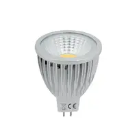 Bec cu Led Ledcob 5w Gu5.3 12v Ac/dc Alb Cald