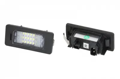 Lumina numar inmatriculare, culoare lumina: alb; set, 12V, cu aprobare circulatie potrivit BMW 5 (E39), 5 (E60), 5 (E61) 09.95-12.10