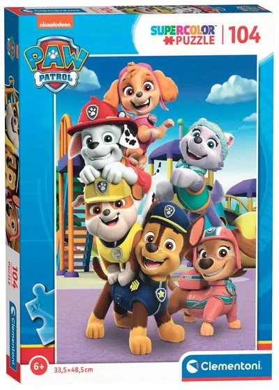 Puzzle Clementoni din 104 de piese - Paw Patrol, tip 3
