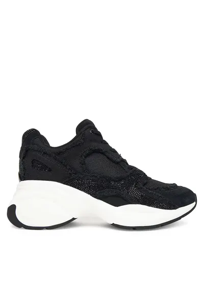 Pantofi sport dama 43T5ZUFS2D - negru - tesatura