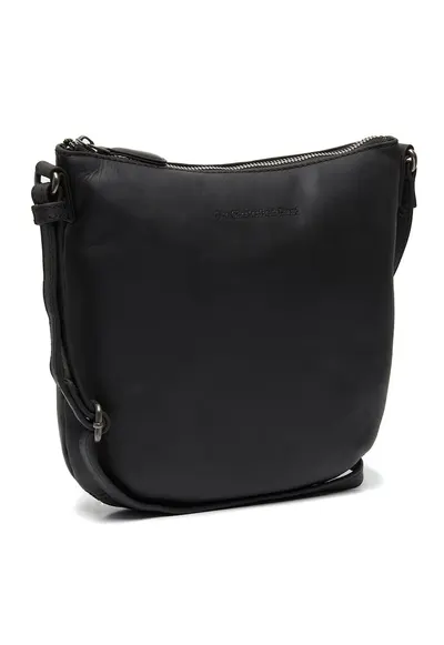 Geanta umar dama piele naturala - 3.1 litri - Redding - - Negru