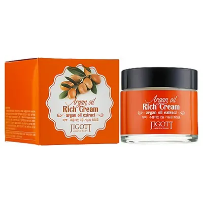 Cremă pentru față cu ulei de argan 70 ml - Jigott