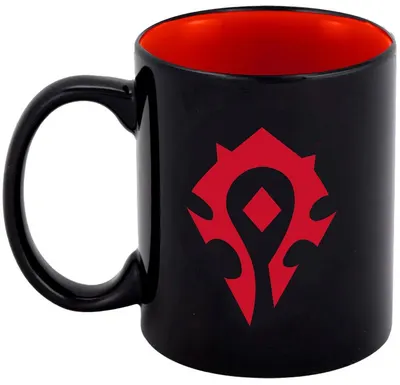 Cană FS Holding Games: World of Warcraft - Horde (Black)