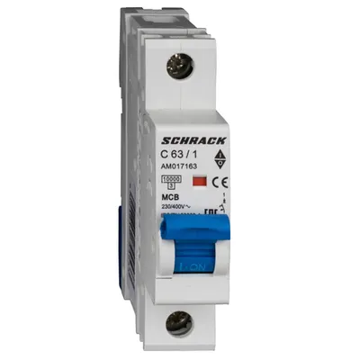 Intreruptor automat AMPARO 10kA, C 63A, 1 pol