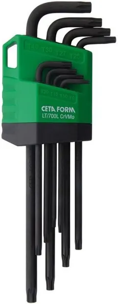 Set de hexagoane Ceta Form - TORX, 8 buc. , lung