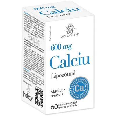 Calciu Lipozomal 60cps