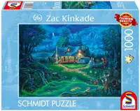 Puzzle Schmidt din 1000 piese - Casă bântuită